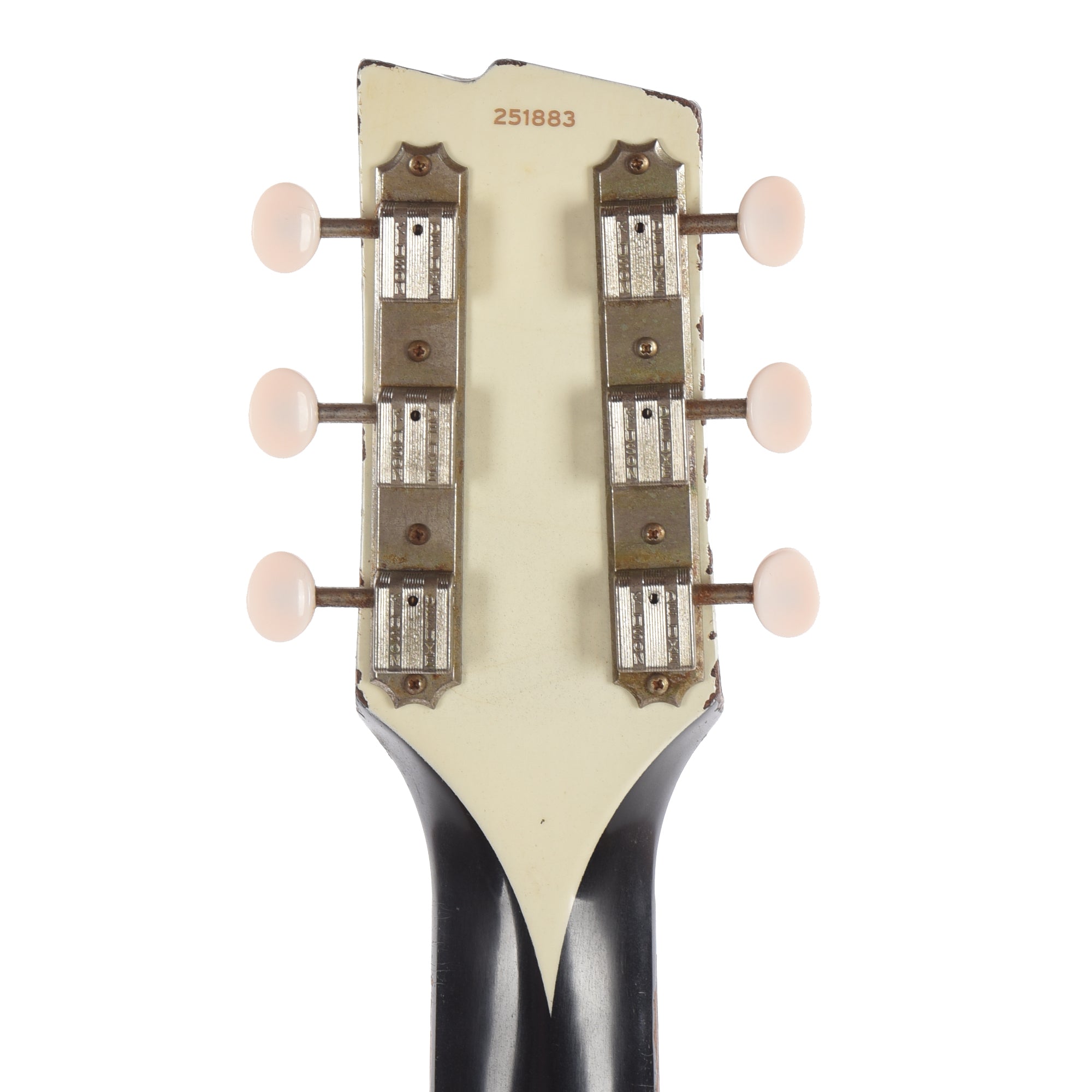 Rock 'N Roll Relics Thunders I Aged Jet Black w/Dogear Black P90 Electric Guitars / Solid Body