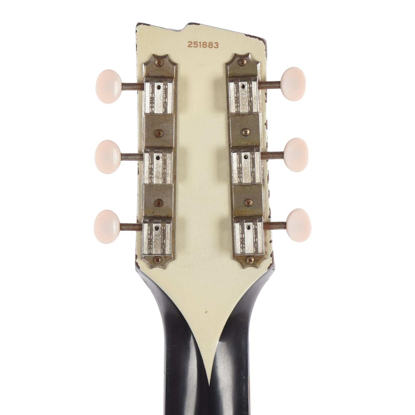 Rock 'N Roll Relics Thunders I Aged Jet Black w/Dogear Black P90 Electric Guitars / Solid Body