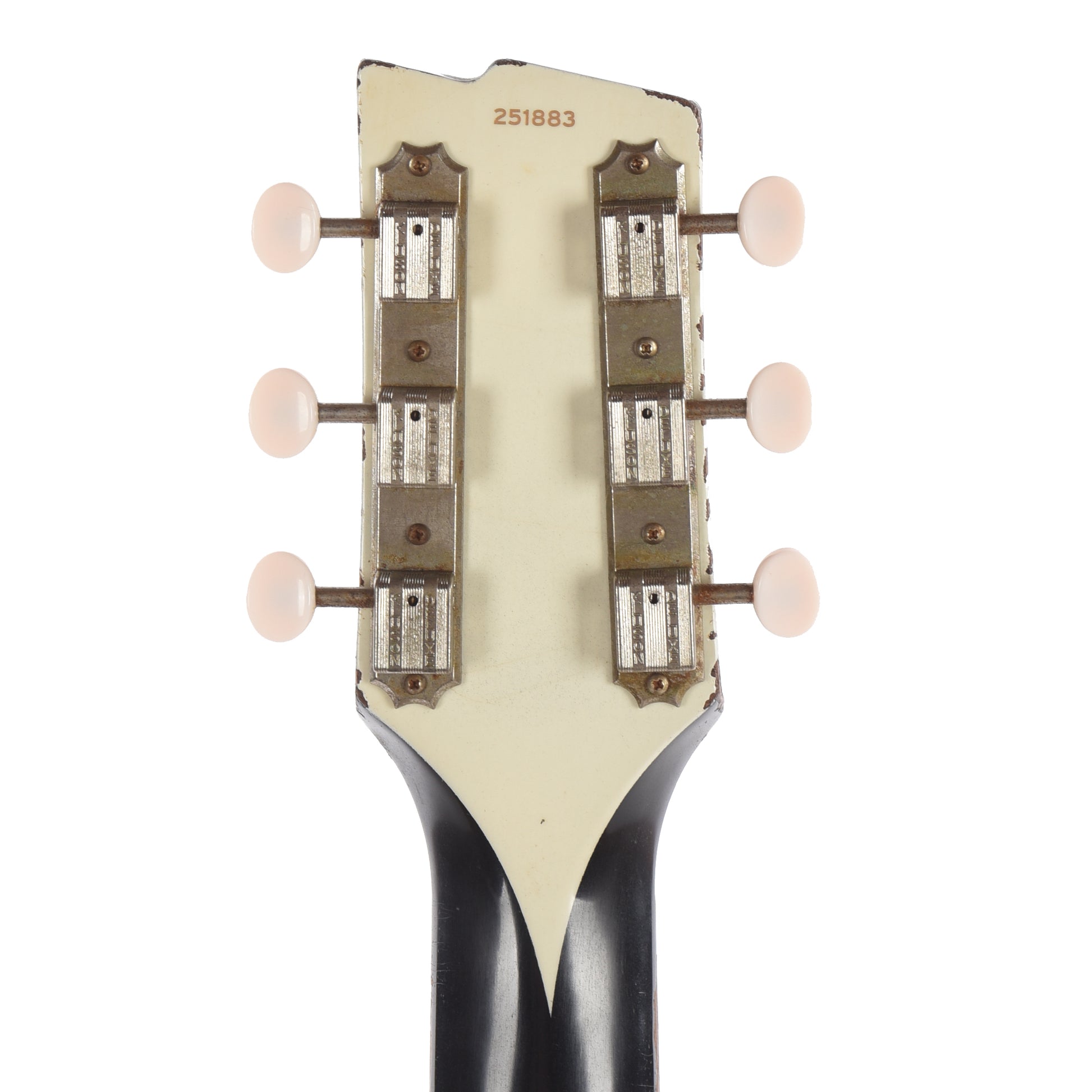 Rock 'N Roll Relics Thunders I Aged Jet Black w/Dogear Black P90 Electric Guitars / Solid Body