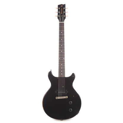 Rock 'N Roll Relics Thunders I Aged Jet Black w/Dogear Black P90 Electric Guitars / Solid Body