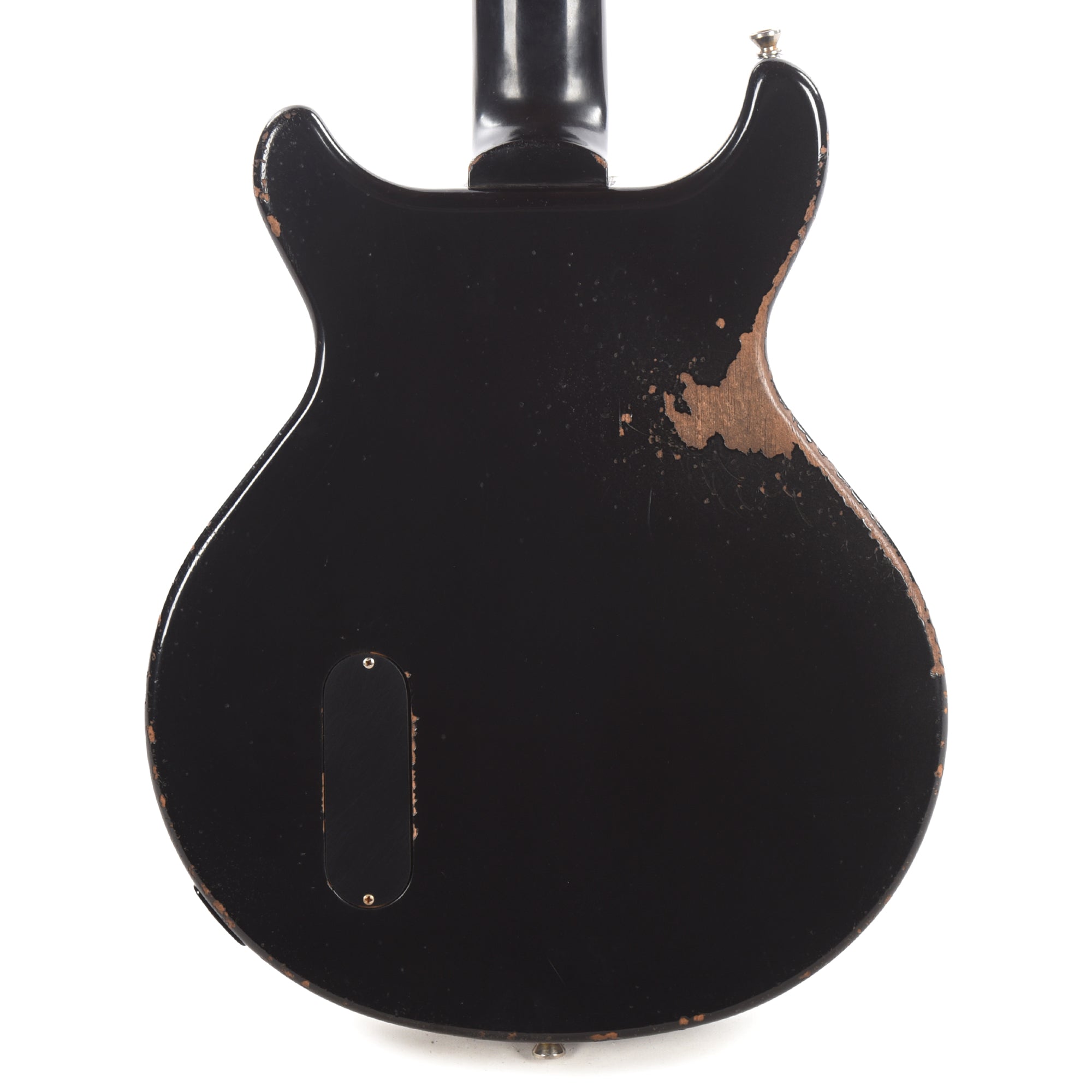 Rock 'N Roll Relics Thunders I Aged Jet Black w/Dogear Black P90 Electric Guitars / Solid Body