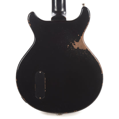 Rock 'N Roll Relics Thunders I Aged Jet Black w/Dogear Black P90 Electric Guitars / Solid Body