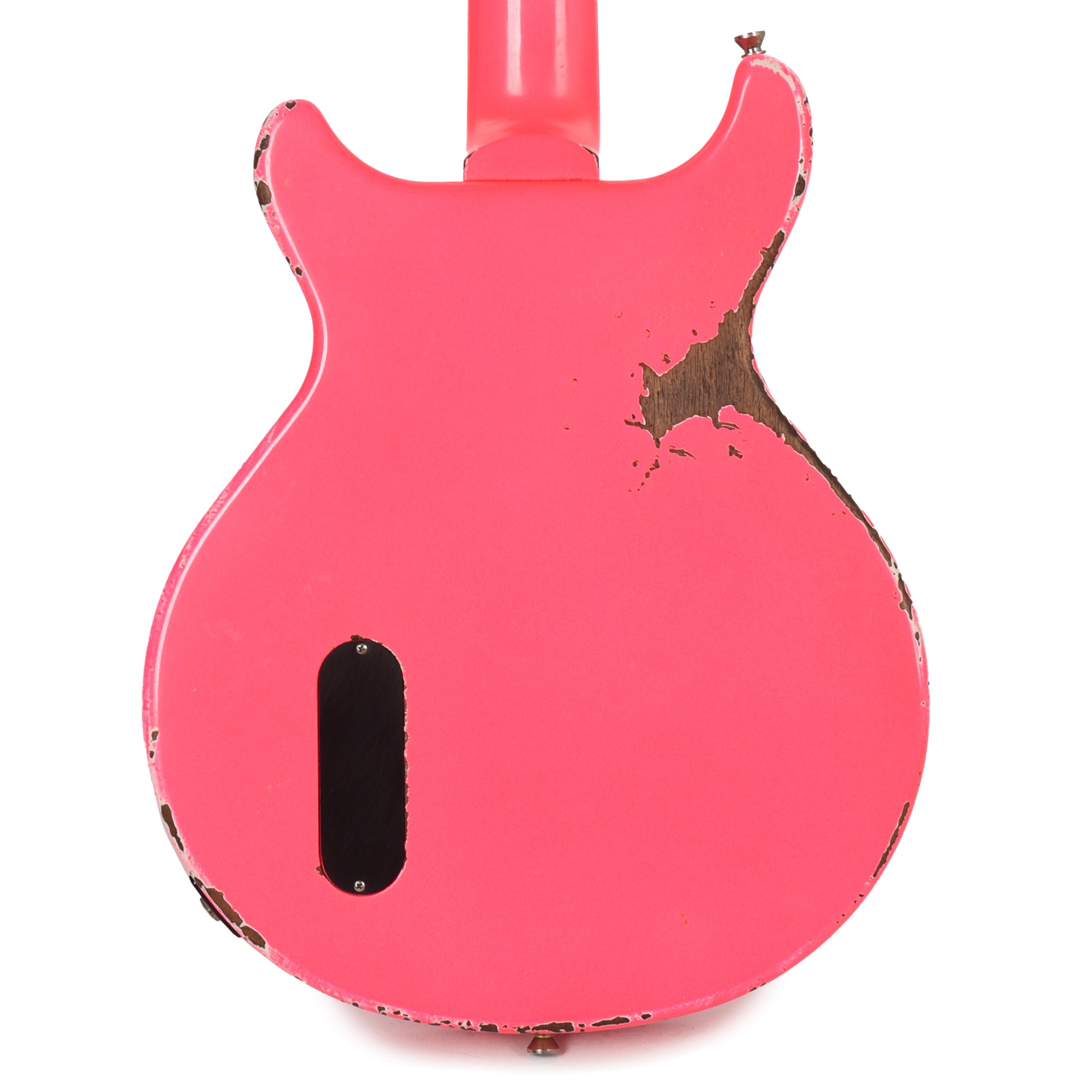 Rock 'N Roll Relics Thunders I Aged Neon Pink w/Dogear Black P90 Electric Guitars / Solid Body