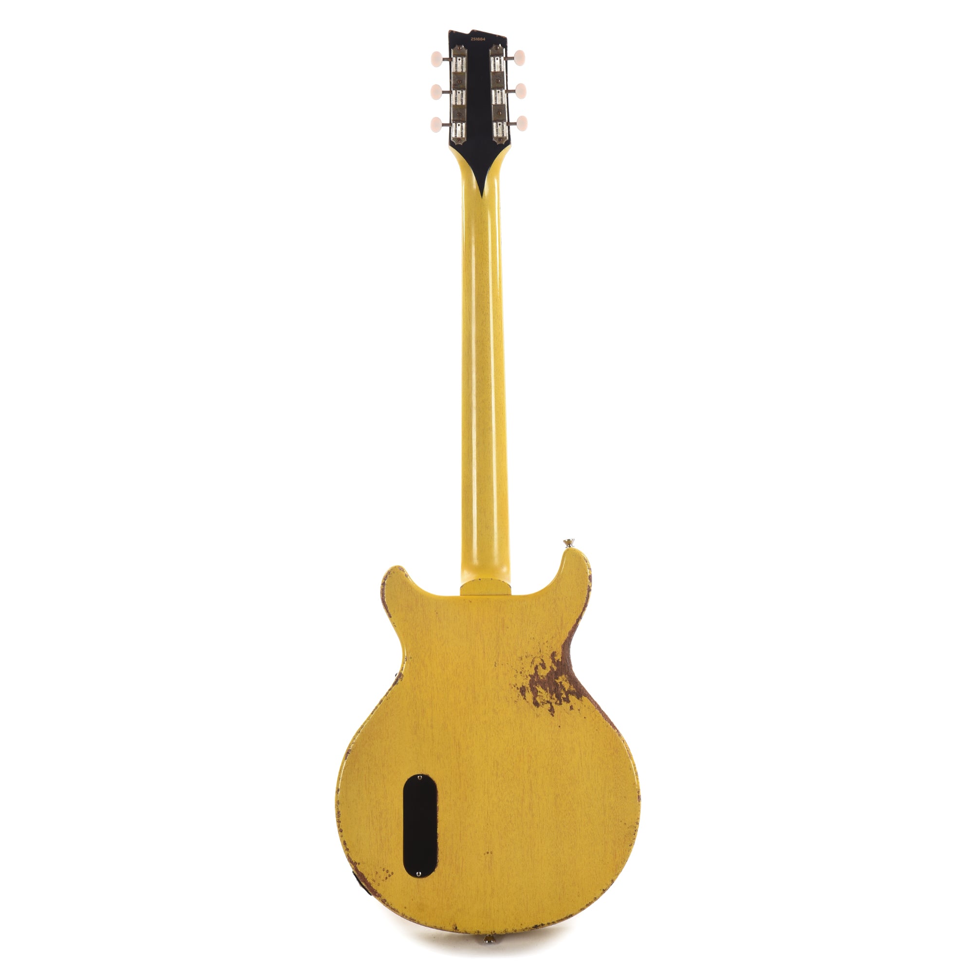 Rock 'N Roll Relics Thunders I Aged TV Yellow w/Dogear Black P90 Electric Guitars / Solid Body