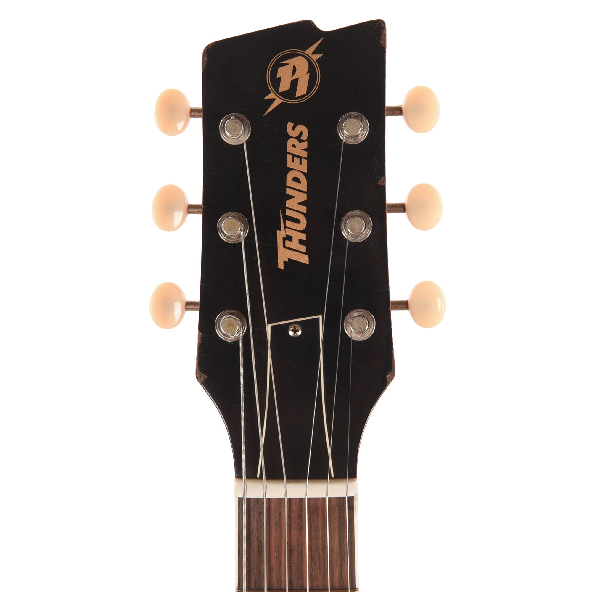 Rock 'N Roll Relics Thunders II Aged Red w/Double Cream Dimarzios Electric Guitars / Solid Body
