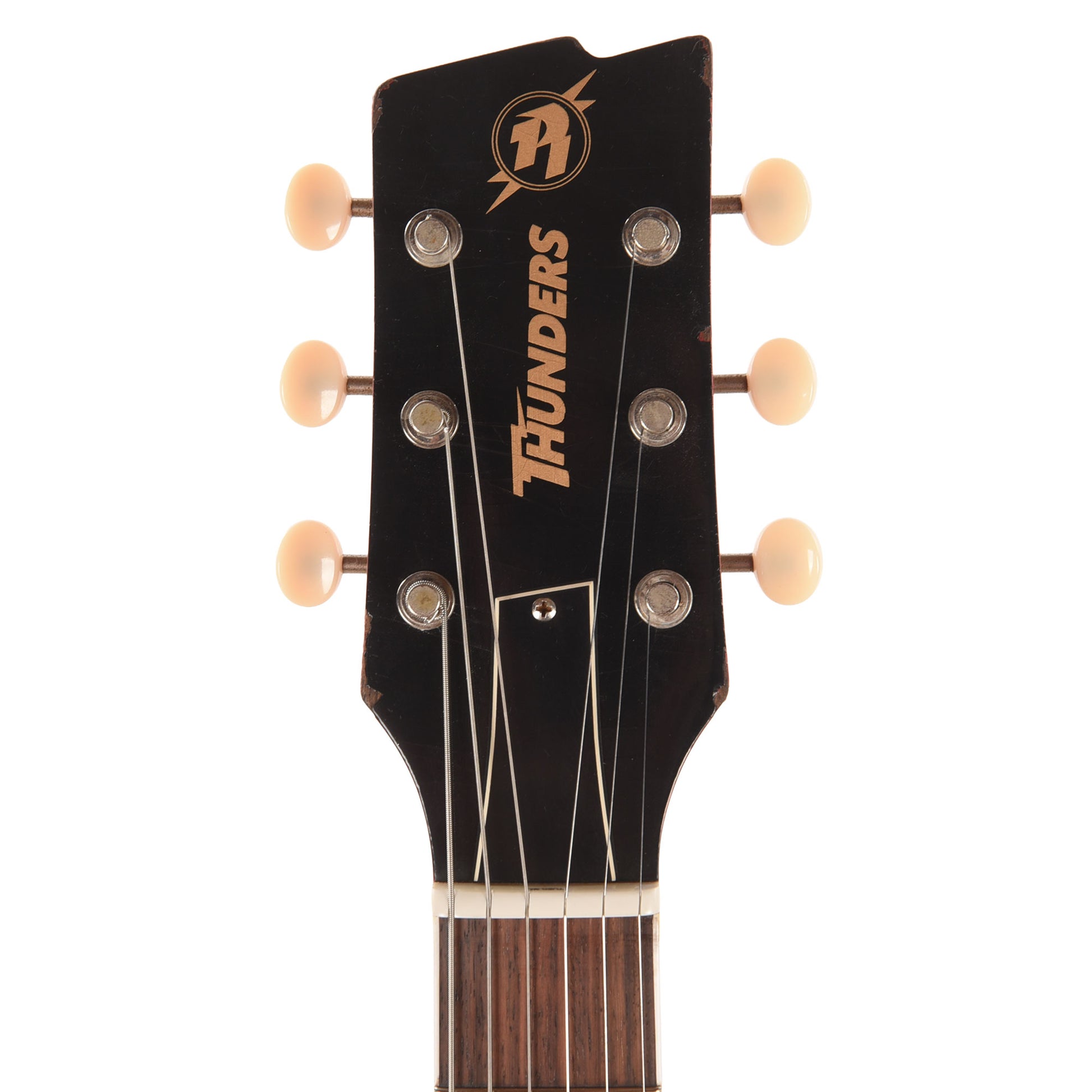 Rock 'N Roll Relics Thunders II Aged Red w/Double Cream Dimarzios Electric Guitars / Solid Body