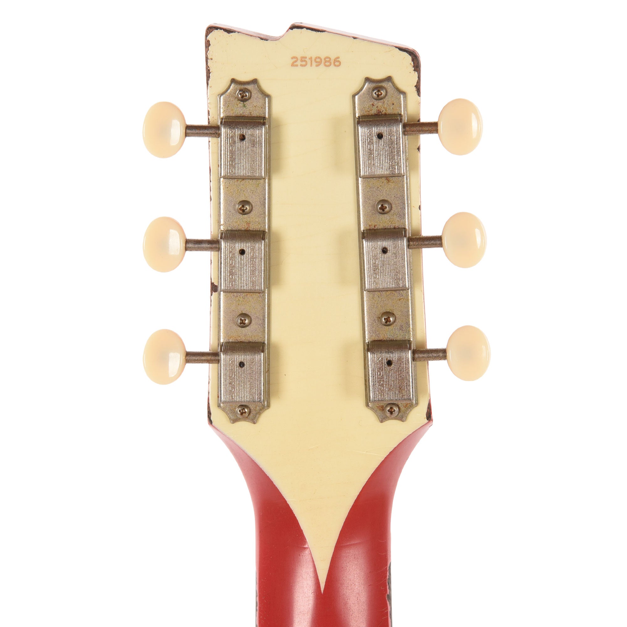 Rock 'N Roll Relics Thunders II Aged Red w/Double Cream Dimarzios Electric Guitars / Solid Body