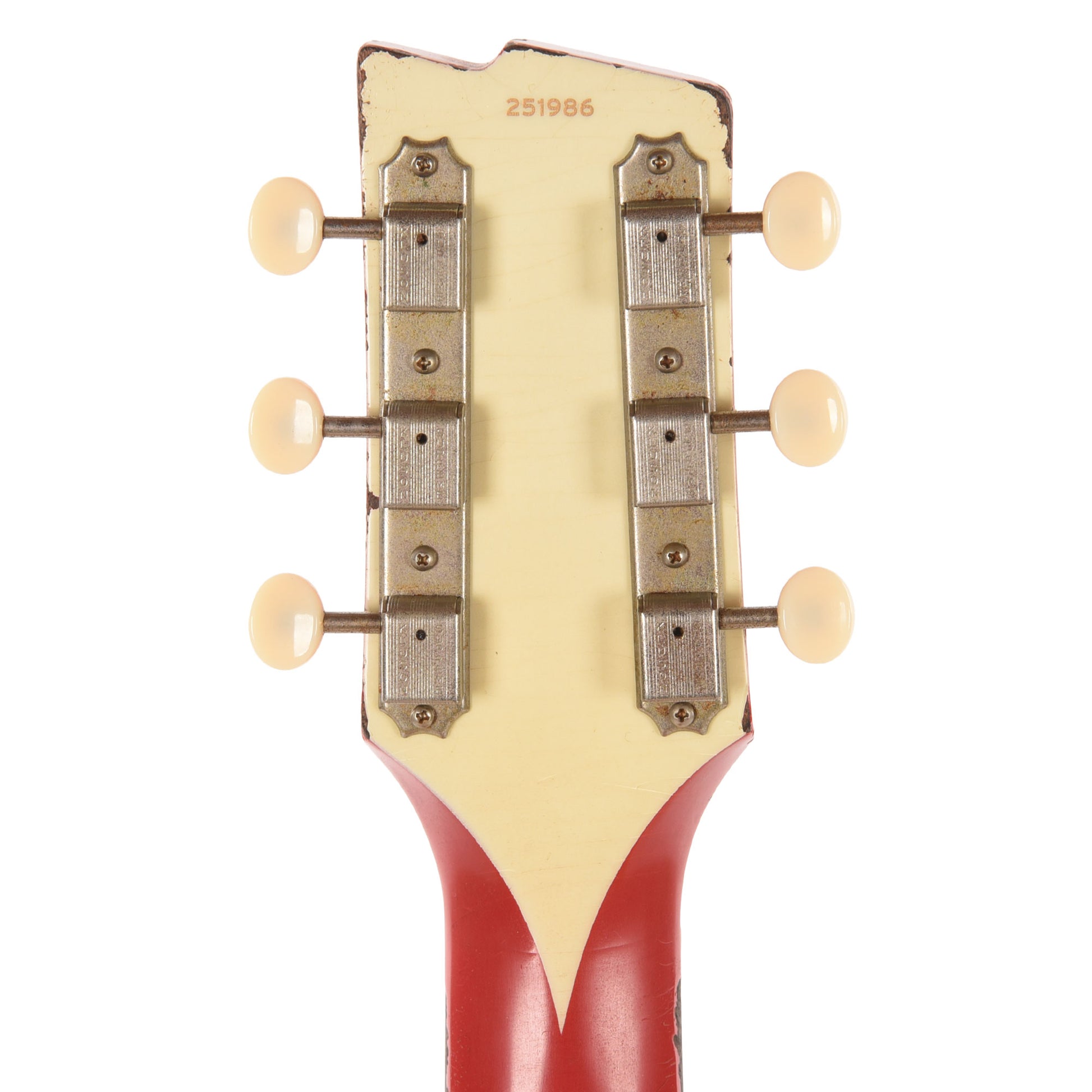Rock 'N Roll Relics Thunders II Aged Red w/Double Cream Dimarzios Electric Guitars / Solid Body