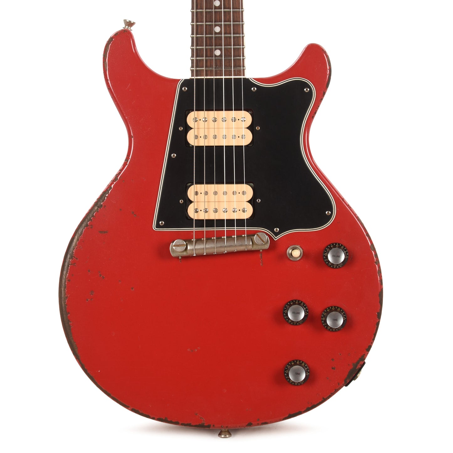 Rock 'N Roll Relics Thunders II Aged Red w/Double Cream Dimarzios Electric Guitars / Solid Body