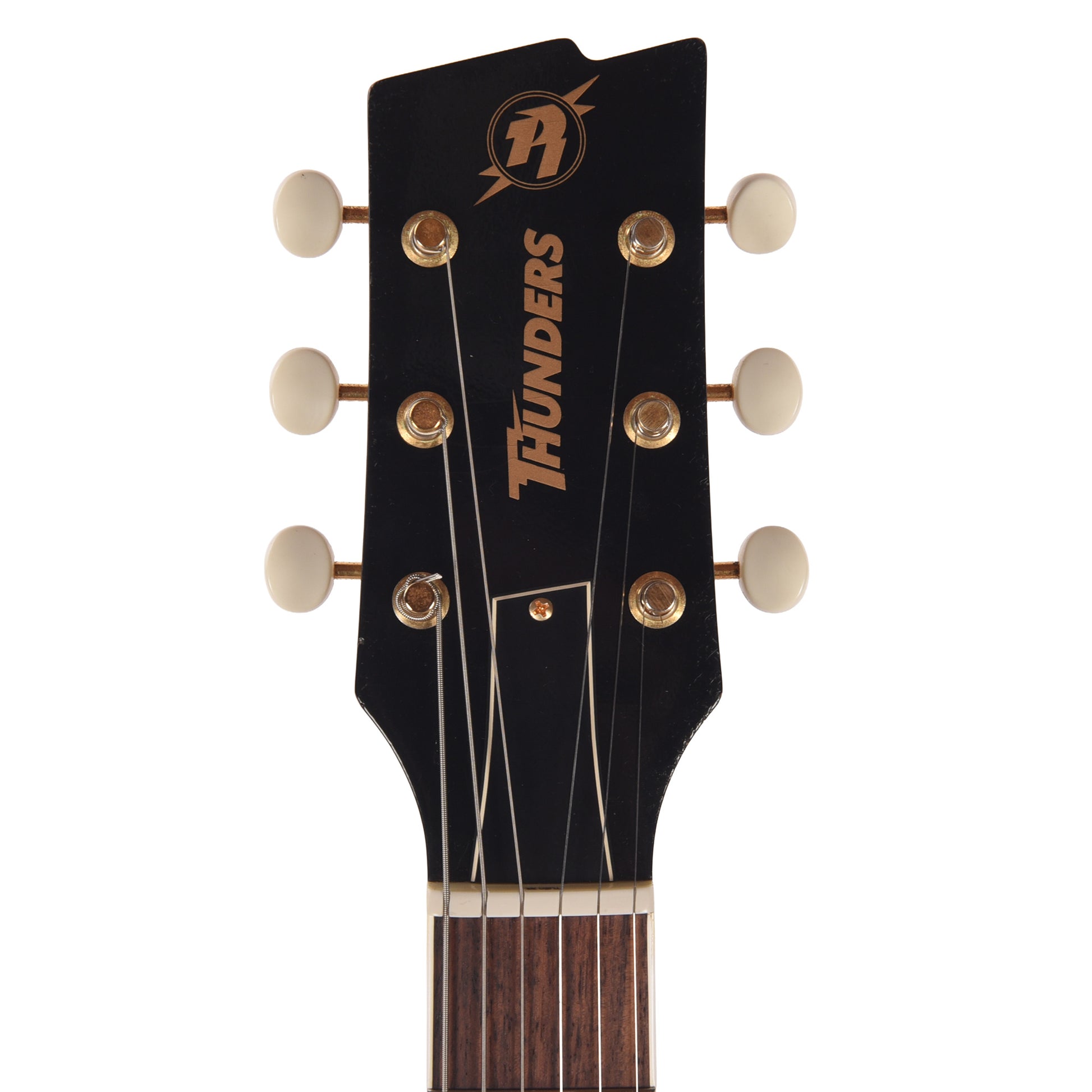 Rock N Roll Relics Thunders II Black Medium Aged w/Soap Bar P90 Electric Guitars / Solid Body