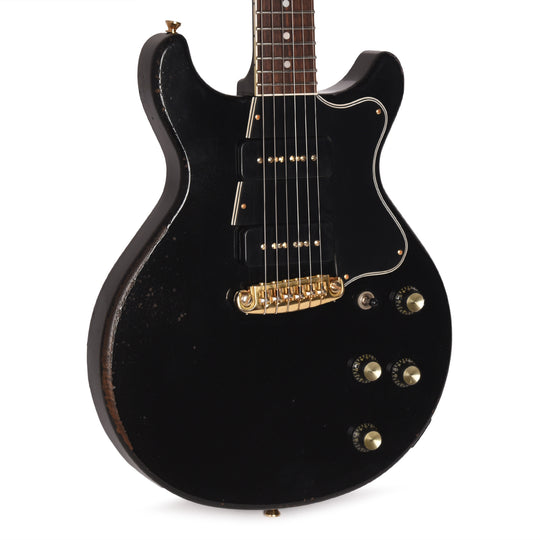 Rock N Roll Relics Thunders II Black Medium Aged w/Soap Bar P90 Electric Guitars / Solid Body