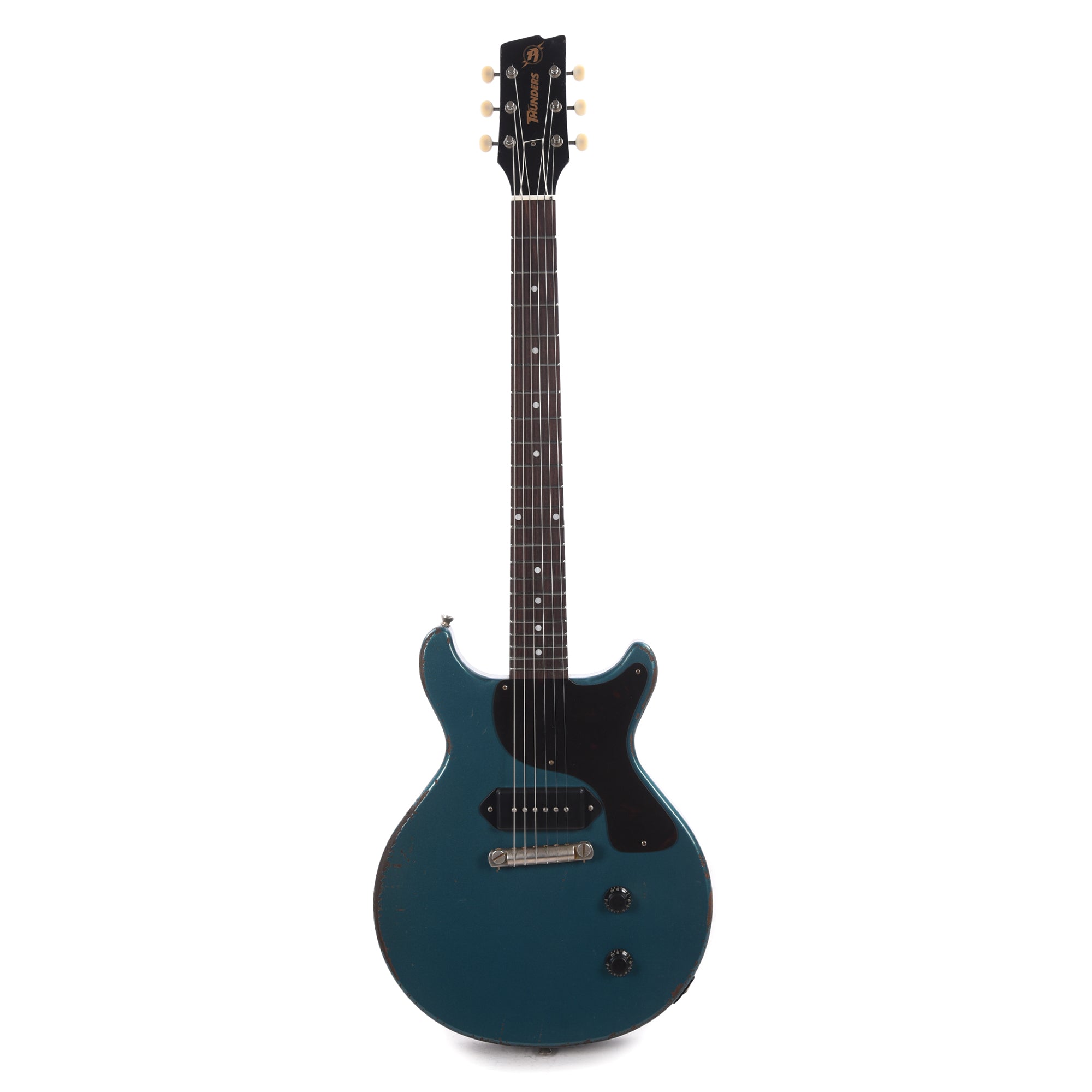 Rock n Roll Relics Thunders Ocean Turquoise w/P90 Electric Guitars / Solid Body