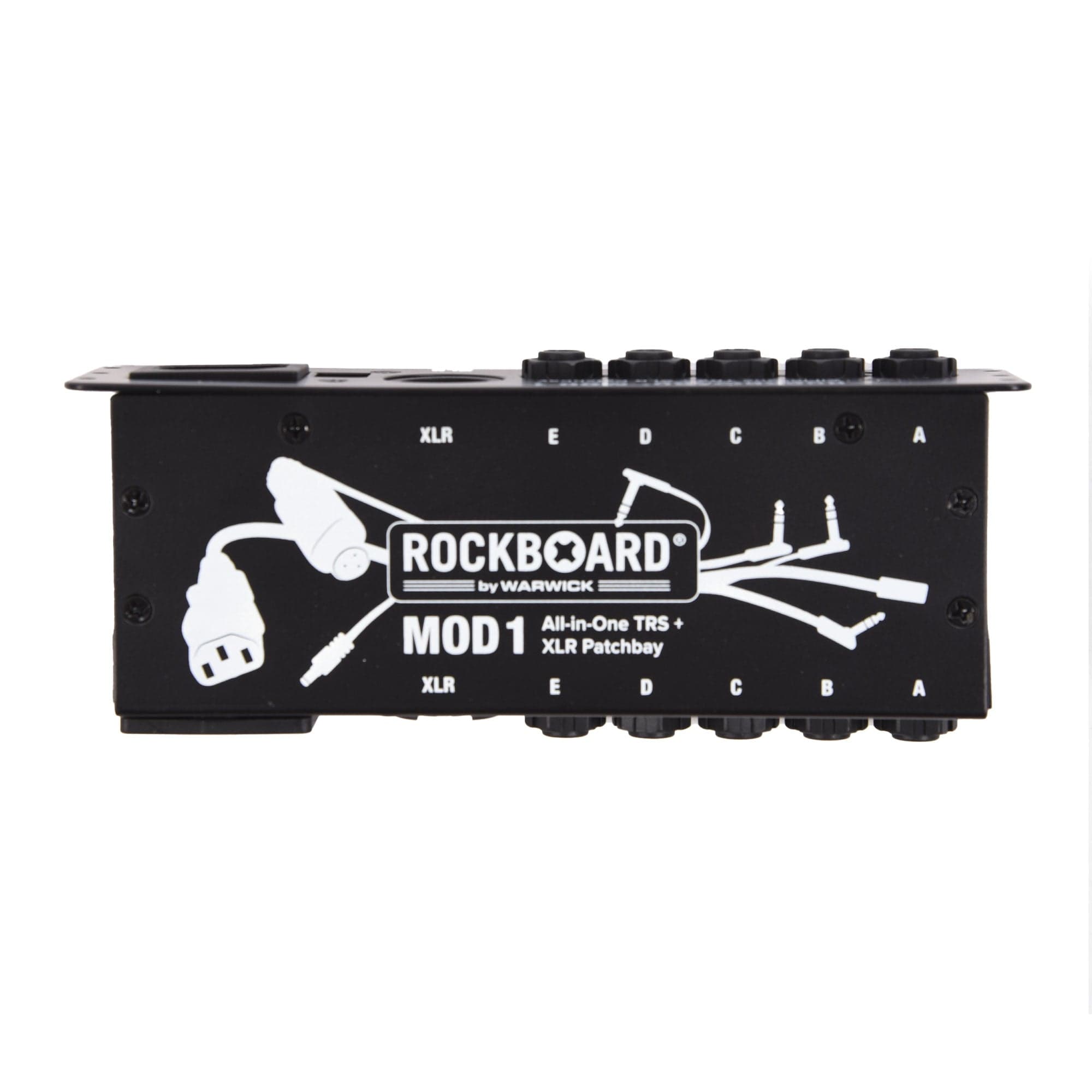 Rockboard Module RockBoard Modul 1 w/XLR and Removable Faceplate Black – Chicago Music ...