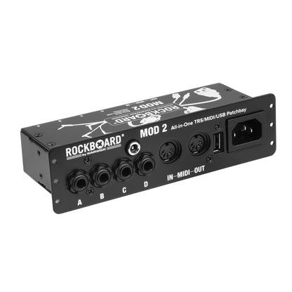 RockBoard Modul 2 w/MIDI, USB, & Removable Faceplate Effects and Pedals / Controllers, Volume and Expression