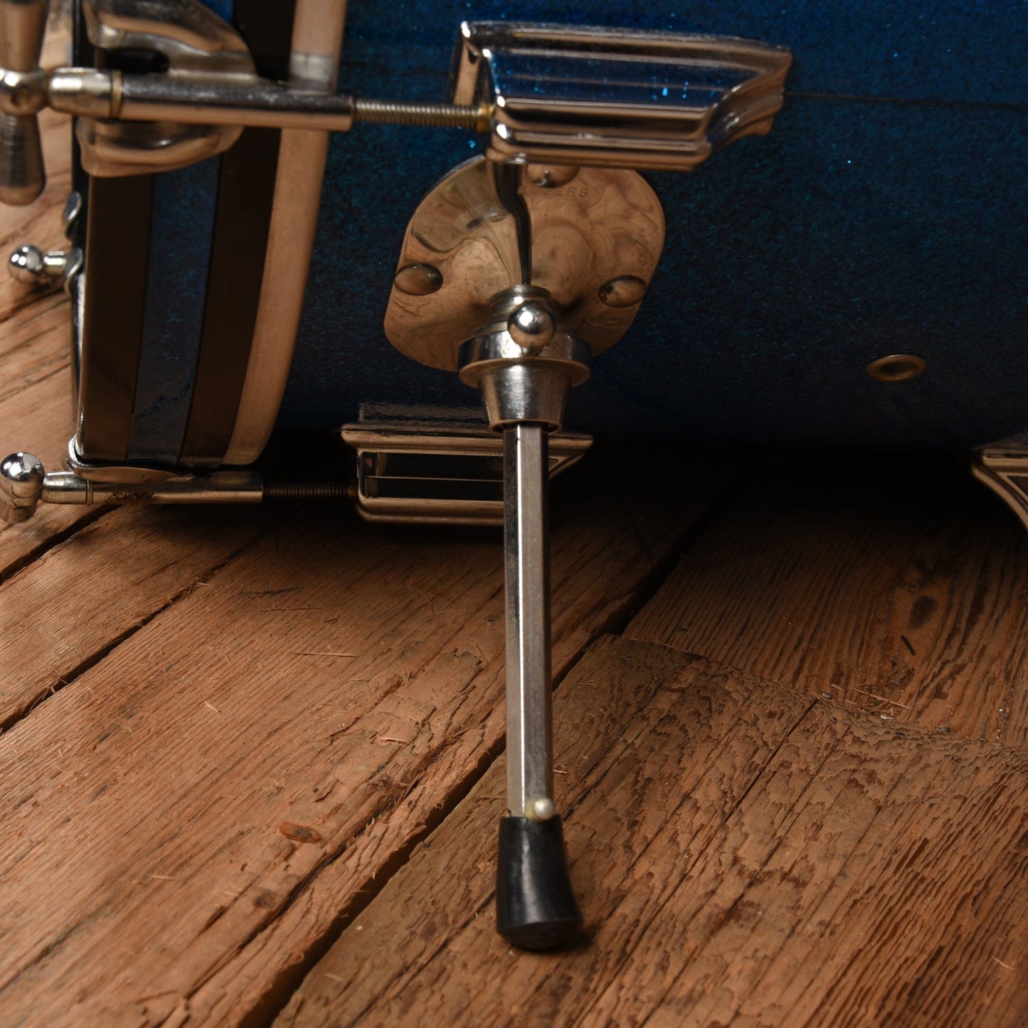 Rogers 1960's Fusion Outfit 14/13/12/20 4 pc. Drum Kit Blue Sparkle Drums and Percussion / Acoustic Drums / Full Acoustic Kits