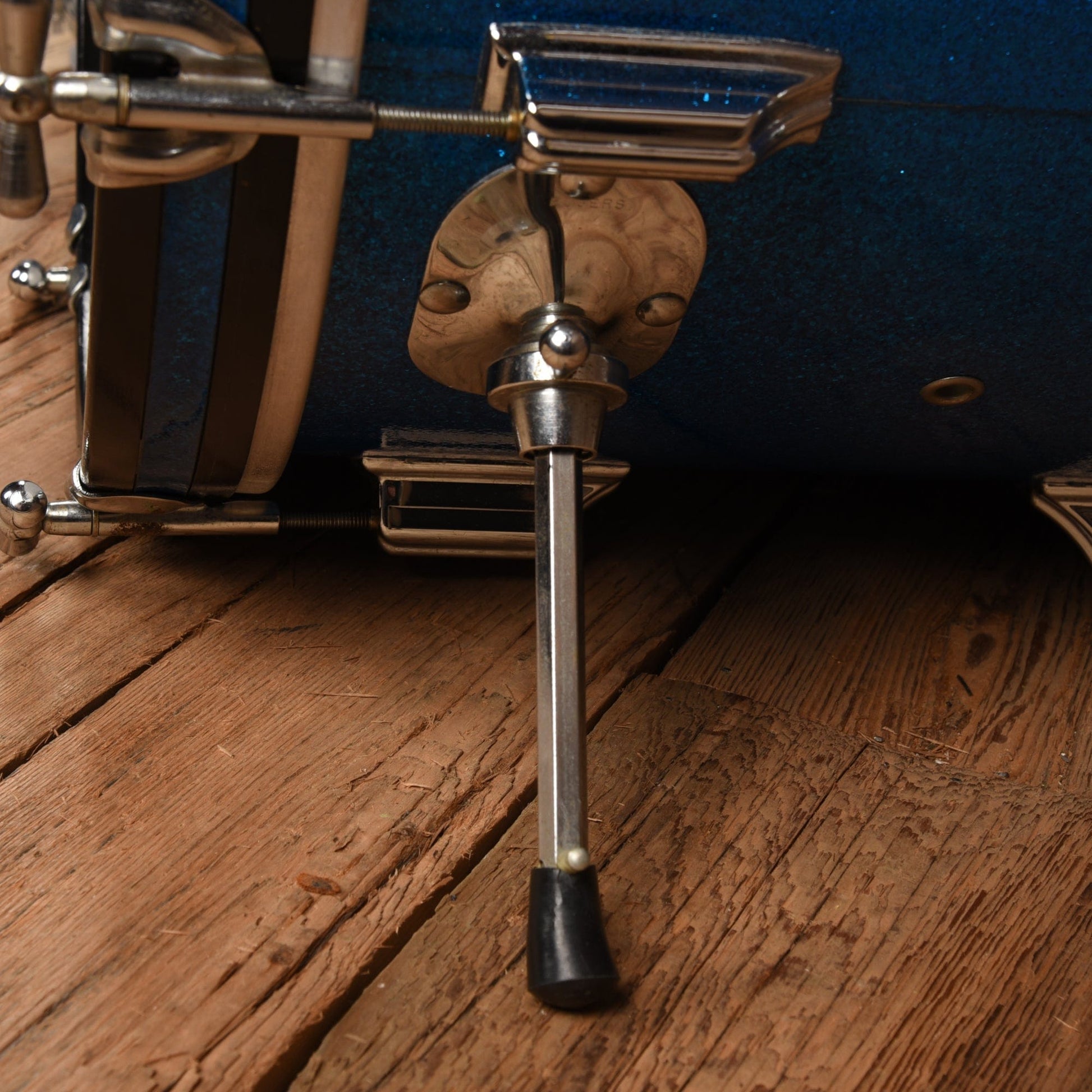 Rogers 1960's Fusion Outfit 14/13/12/20 4 pc. Drum Kit Blue Sparkle Drums and Percussion / Acoustic Drums / Full Acoustic Kits