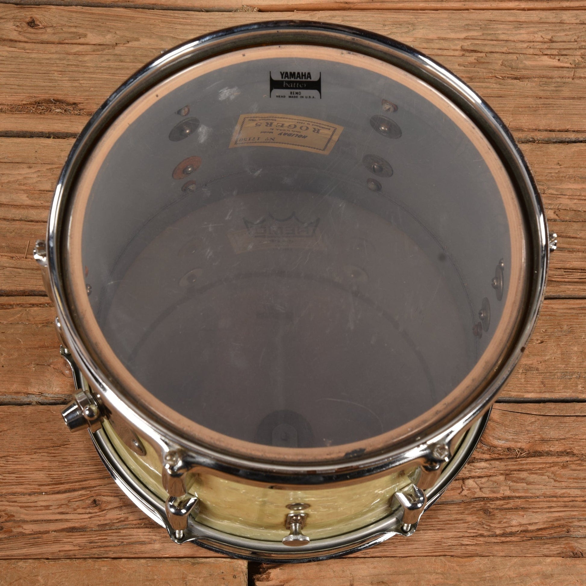 Rogers 1960's Holiday 12/16/20 3pc. Drum Kit White Marine Pearl Drums and Percussion / Acoustic Drums / Full Acoustic Kits