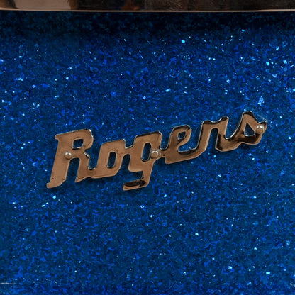 Rogers 5x14 Holiday Blue Sparkle 1960's USED Drums and Percussion / Acoustic Drums / Snare