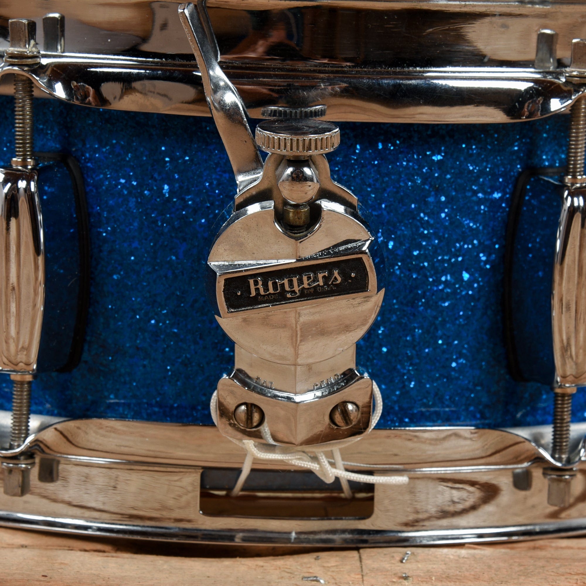 Rogers 5x14 Holiday Blue Sparkle 1960's USED Drums and Percussion / Acoustic Drums / Snare