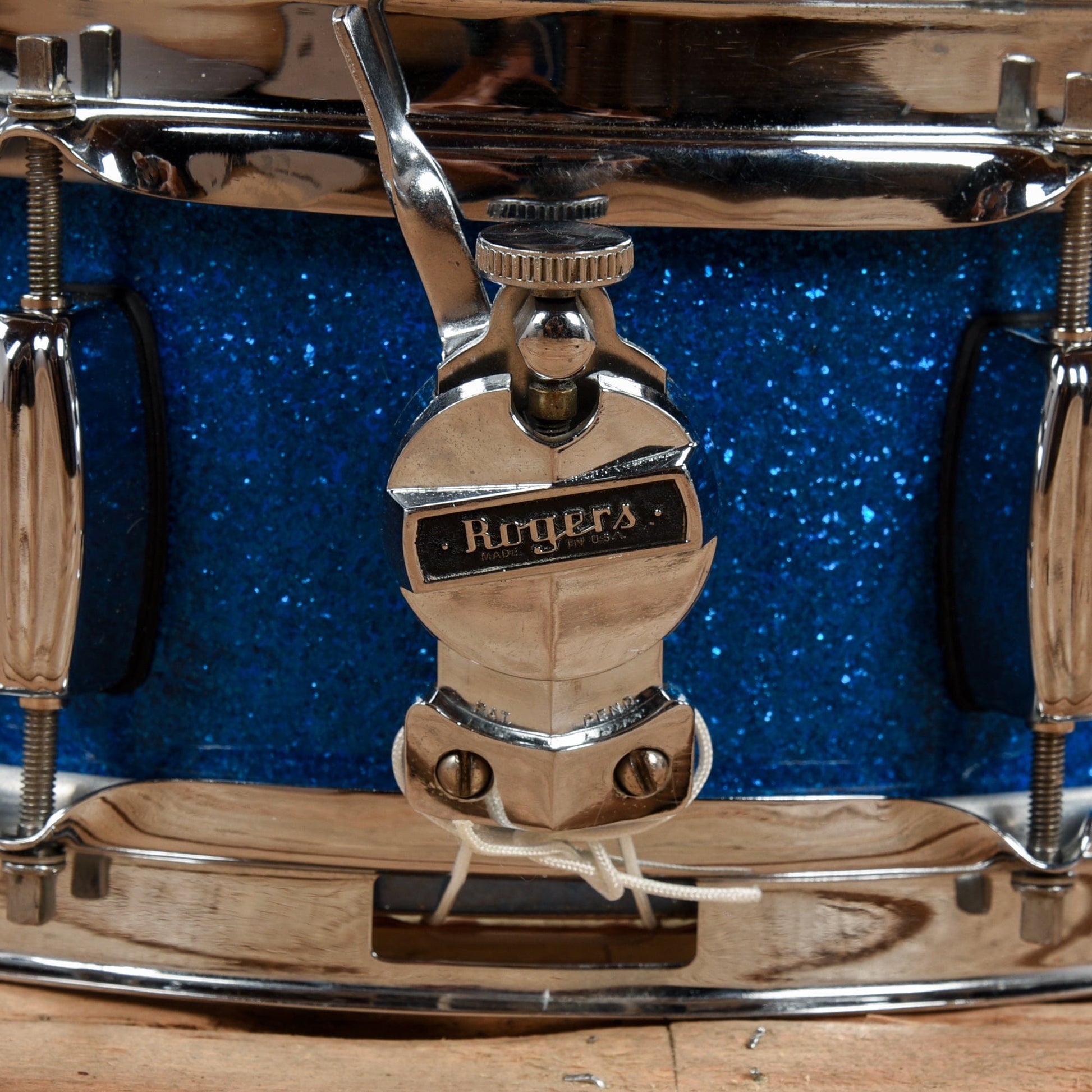 Rogers 5x14 Holiday Blue Sparkle 1960's USED Drums and Percussion / Acoustic Drums / Snare
