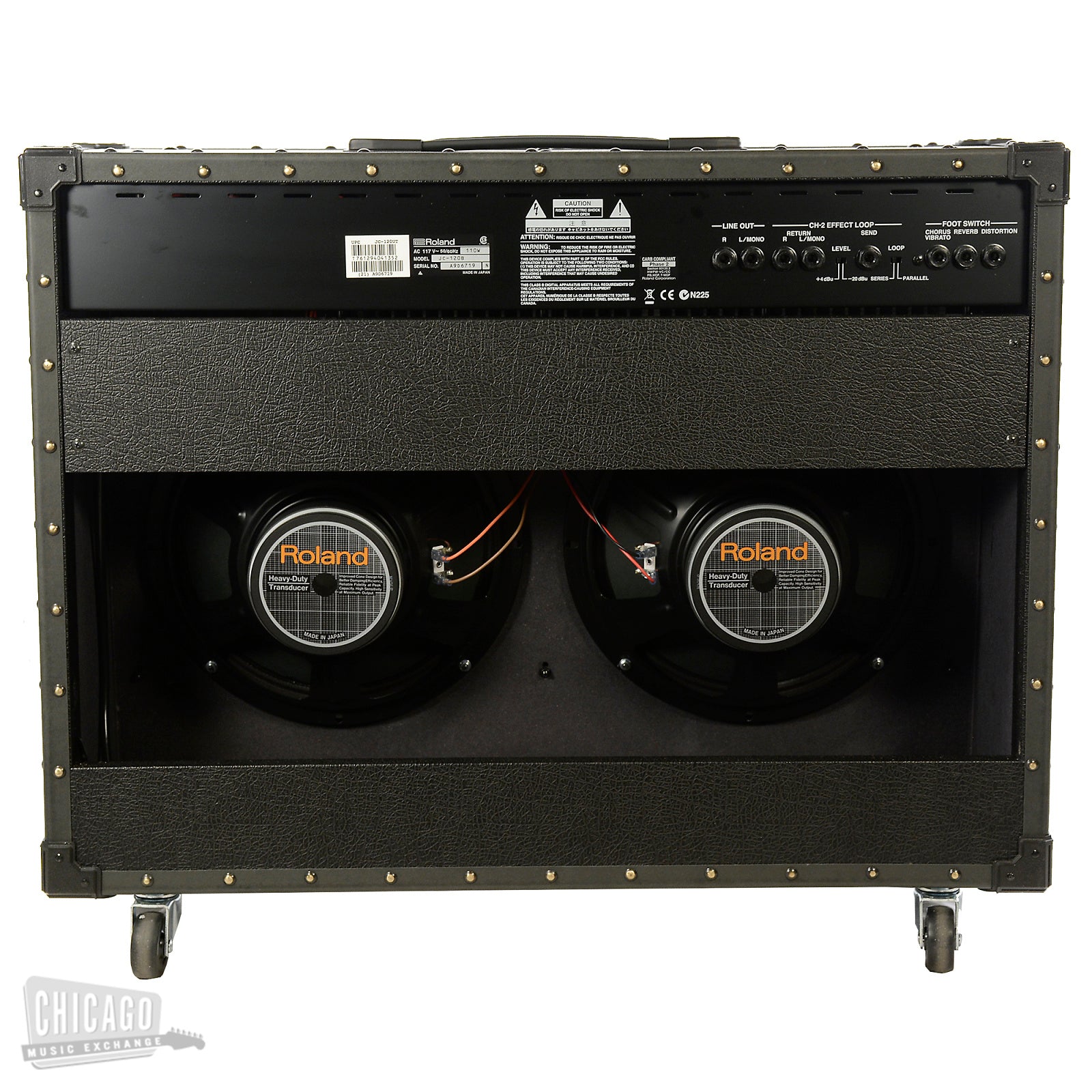 Roland JC-120 Jazz Chorus 2x12 Combo Amp 120W (60W+60W) Amps / Guitar Amps / Guitar Combos