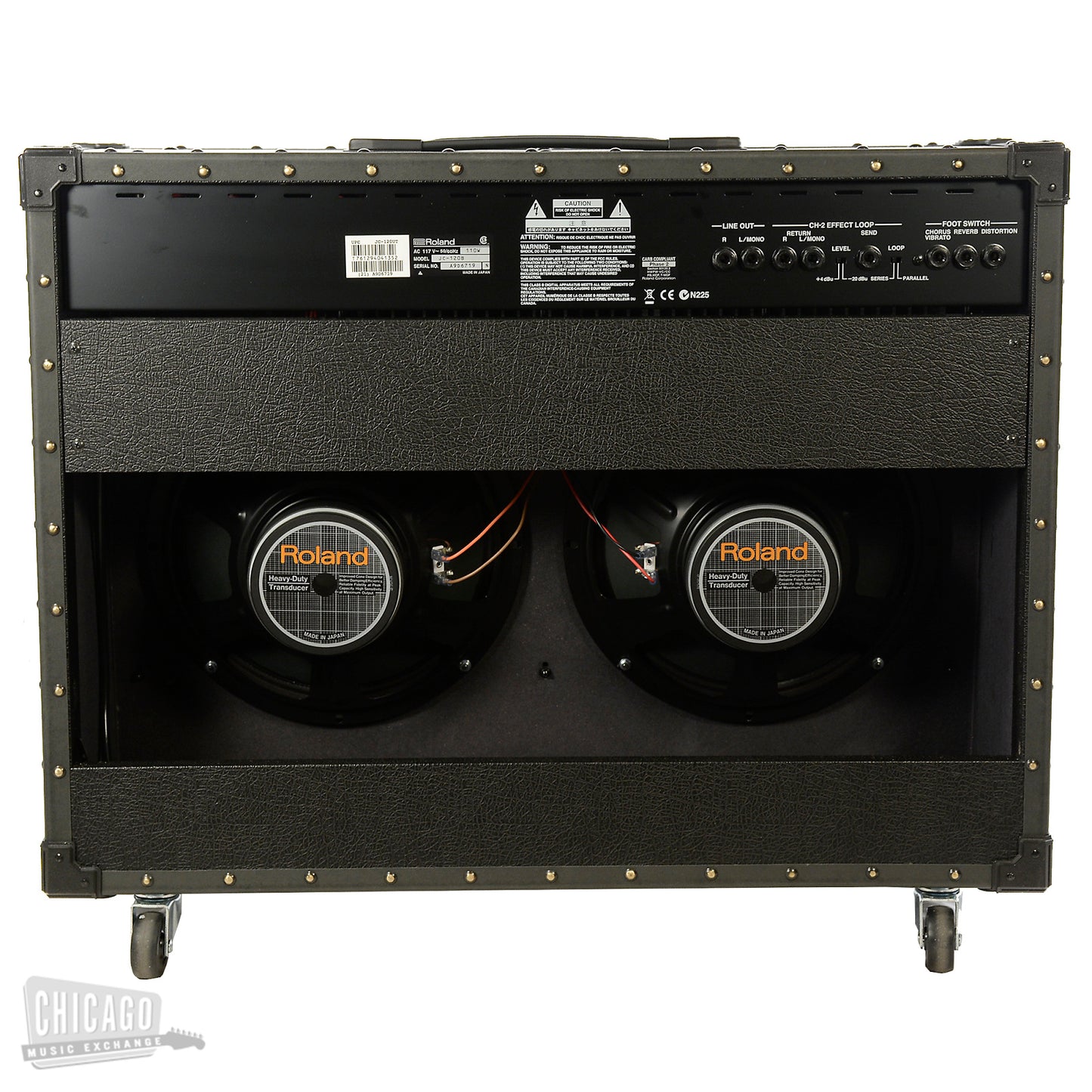 Roland JC-120 Jazz Chorus 2x12 Combo Amp 120W (60W+60W) Amps / Guitar Amps / Guitar Combos