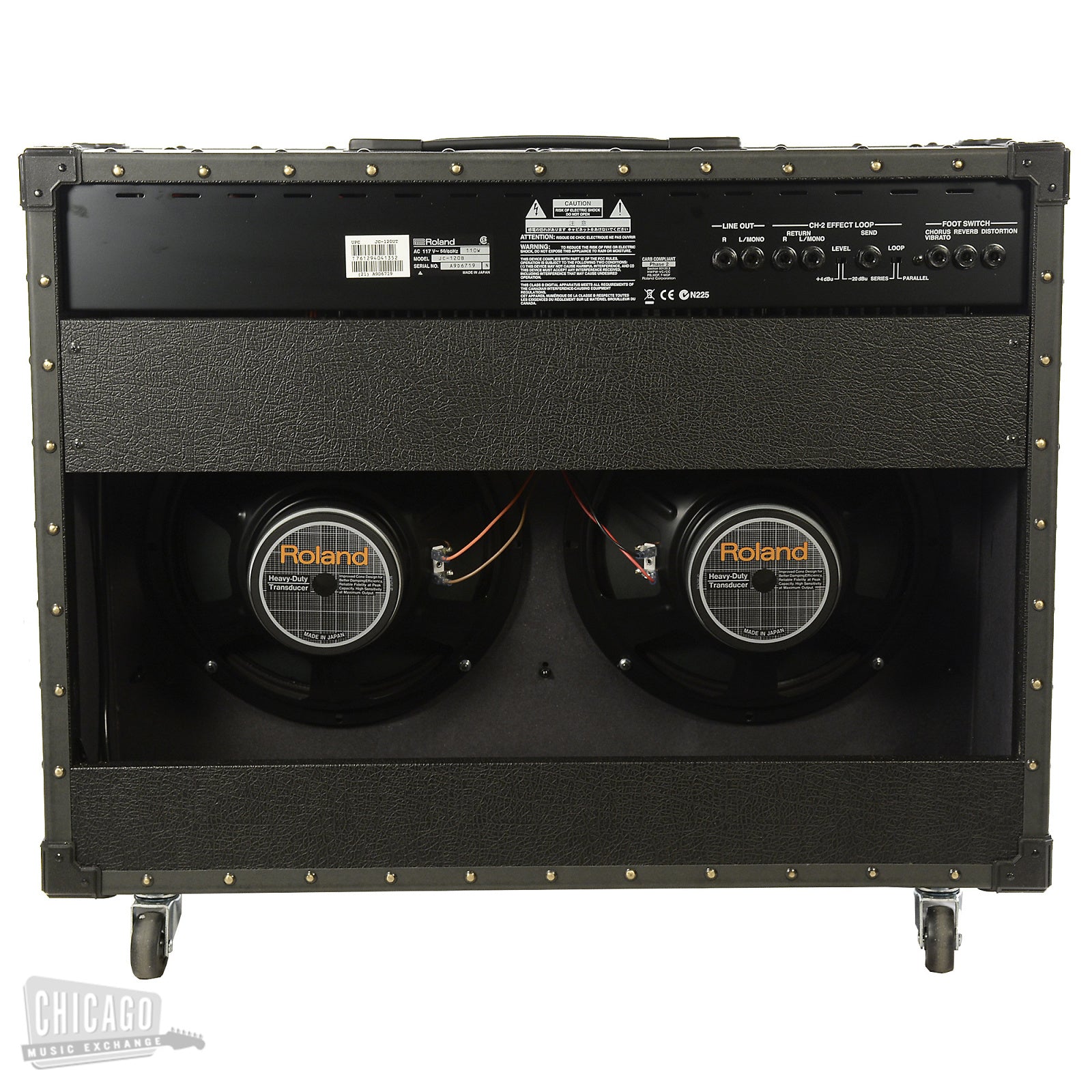 Roland JC-120 Jazz Chorus 2x12 Combo Amp 120W (60W+60W) Amps / Guitar Amps / Guitar Combos