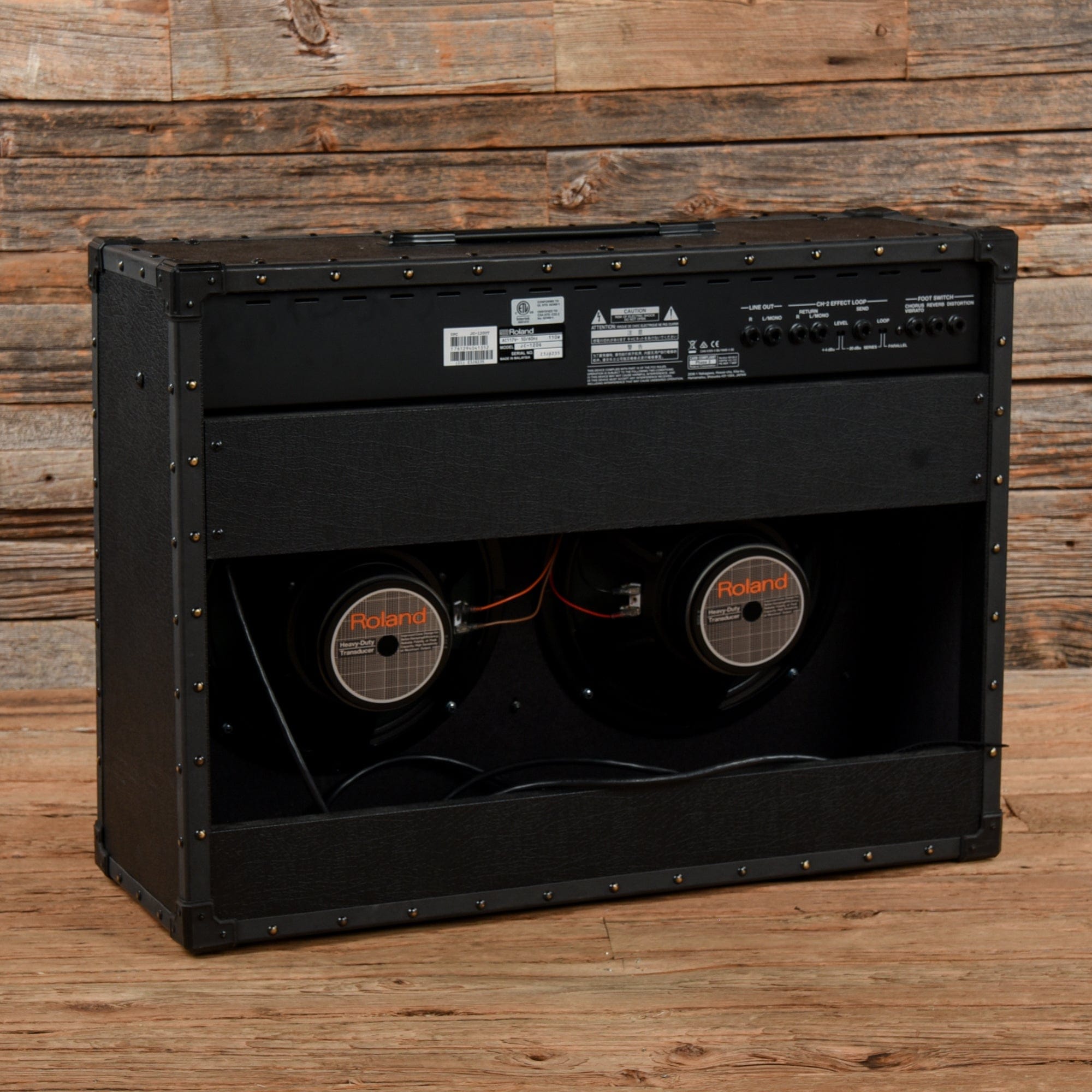 Roland JC-120 Jazz Chorus 2-Channel 120-Watt 2x12