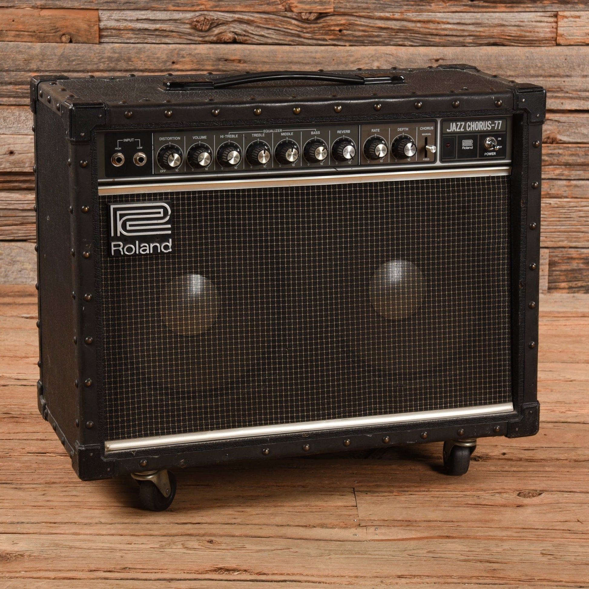 Roland JC-77 Jazz Chorus 80-Watt 2x10" Guitar Combo Amps / Guitar Cabinets