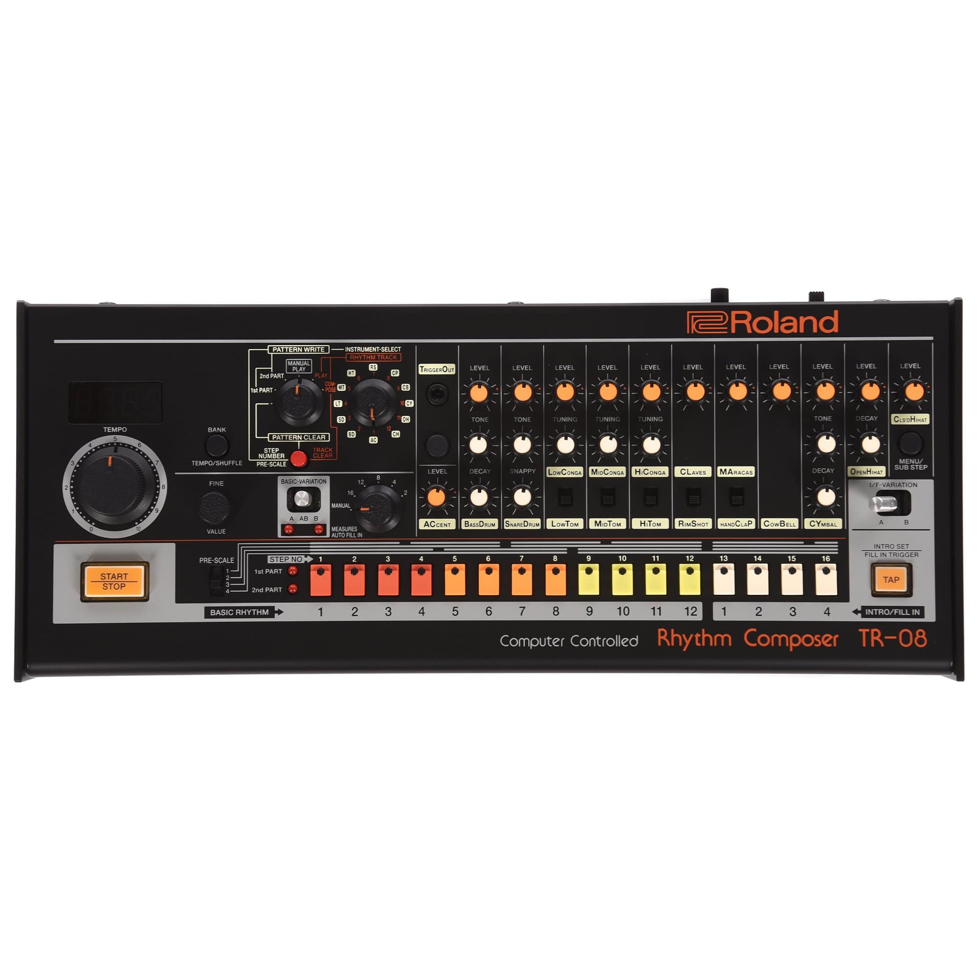 Roland TR-08 Boutique Rhythm Composer/Drum Sound Module Drums and Percussion / Electronic Drums / Full Electronic Kits