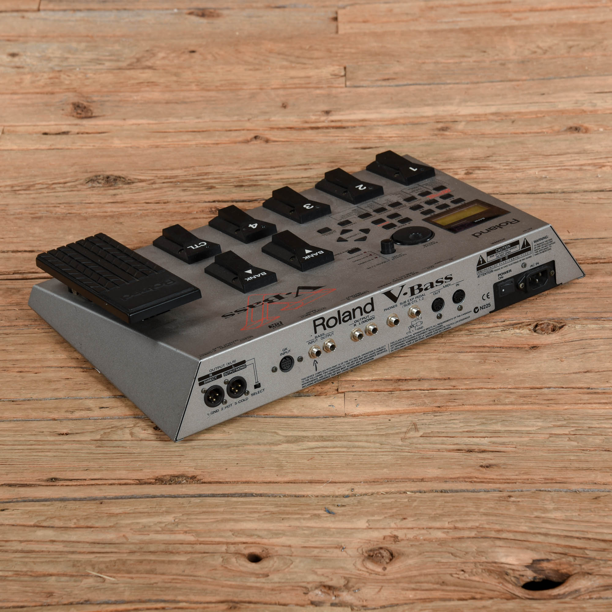 Roland V-Bass Effects and Pedals / Multi-Effect Unit