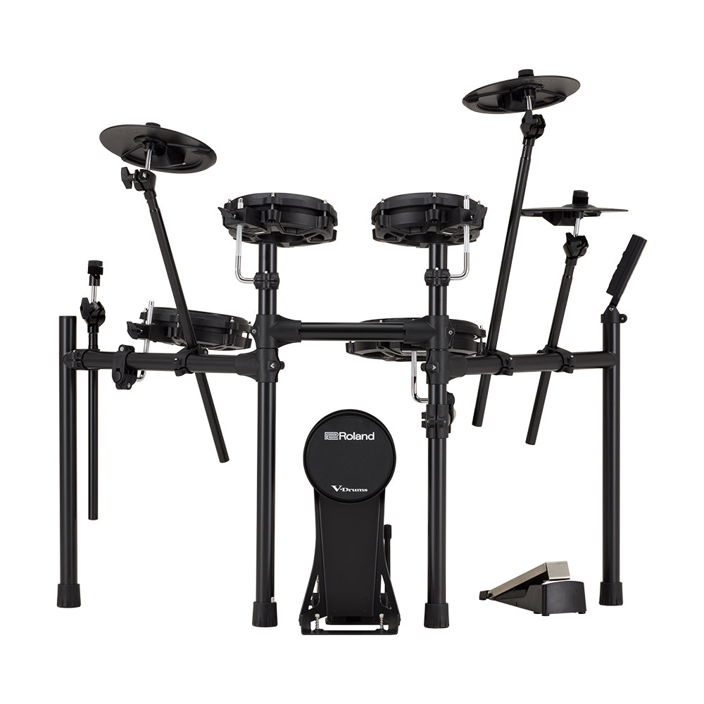 Roland TD-07DMK2 V-Drums 5-Piece Electronic Drum Kit w/ Compact Pads Electronic Percussion