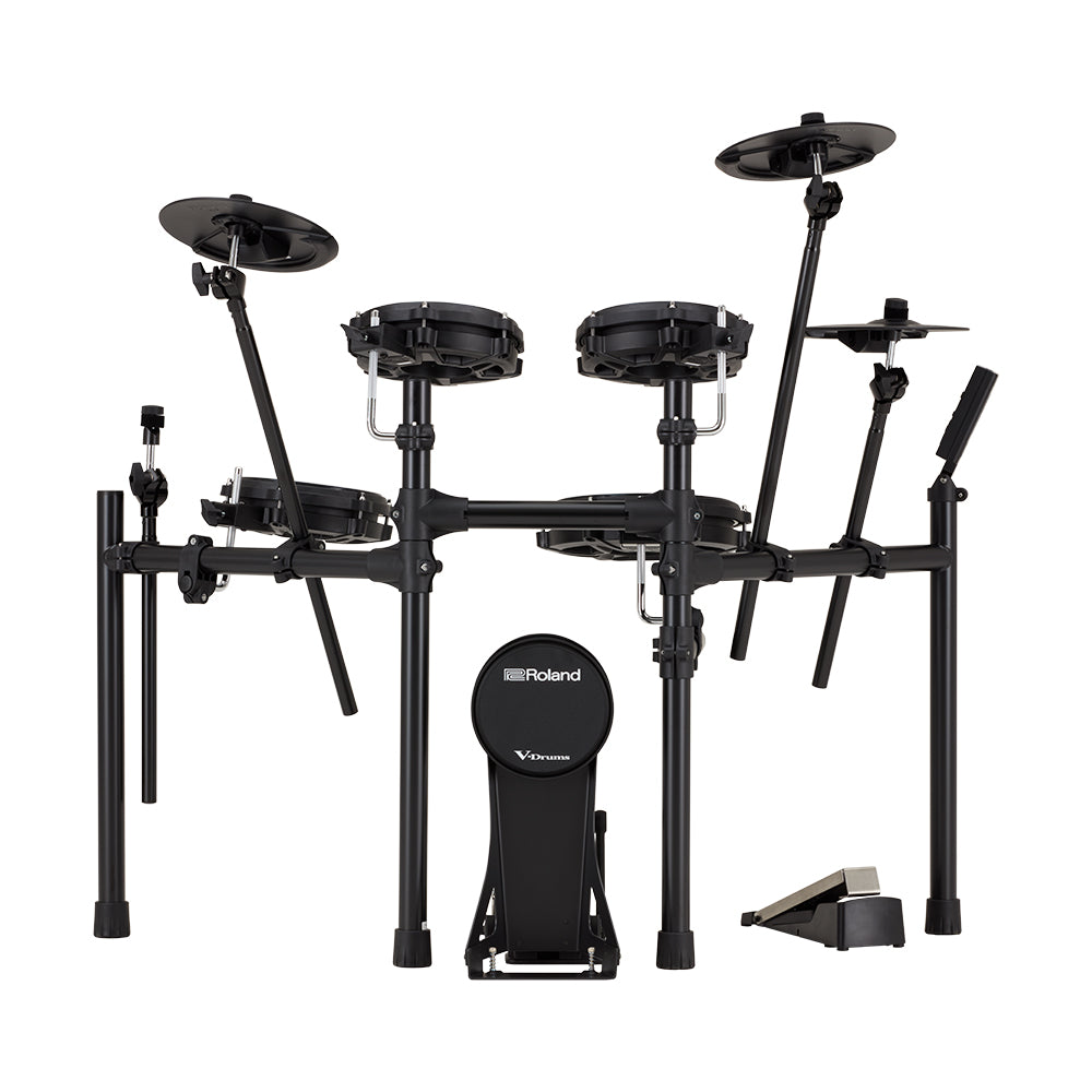 Roland TD-07KV2 V-Drums 5-Piece Electronic Drum Kit w/ Larger Pads Electronic Percussion