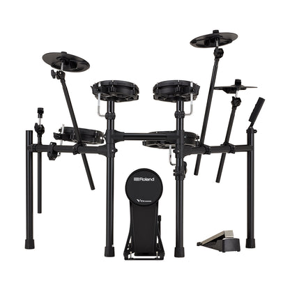 Roland TD-07KV2 V-Drums 5-Piece Electronic Drum Kit w/ Larger Pads Electronic Percussion