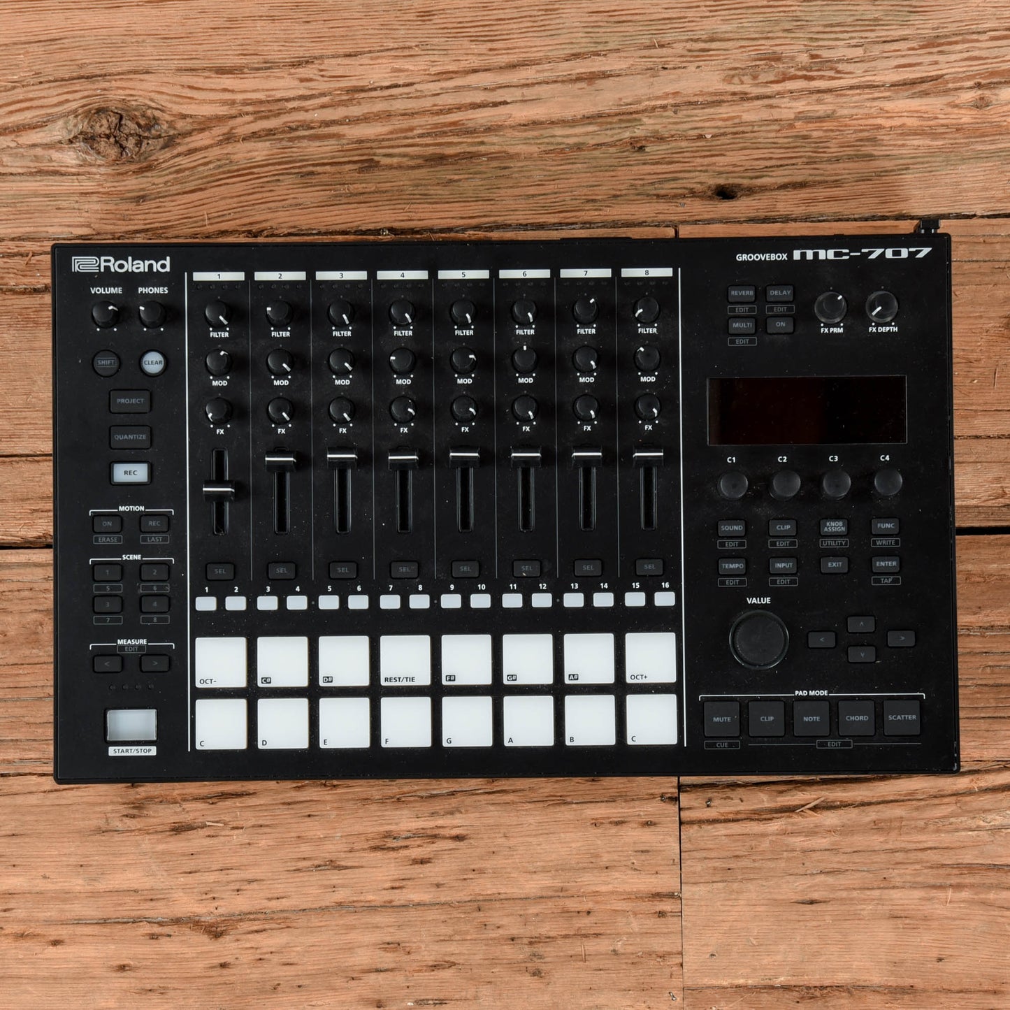 Roland MC-707 Groovebox Keyboards and Synths / Drum Machines
