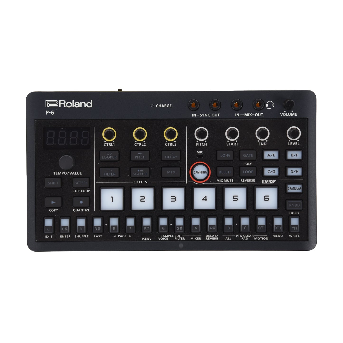 Roland AIRA P-6 Compact Creative Sampler Keyboards and Synths / Samplers