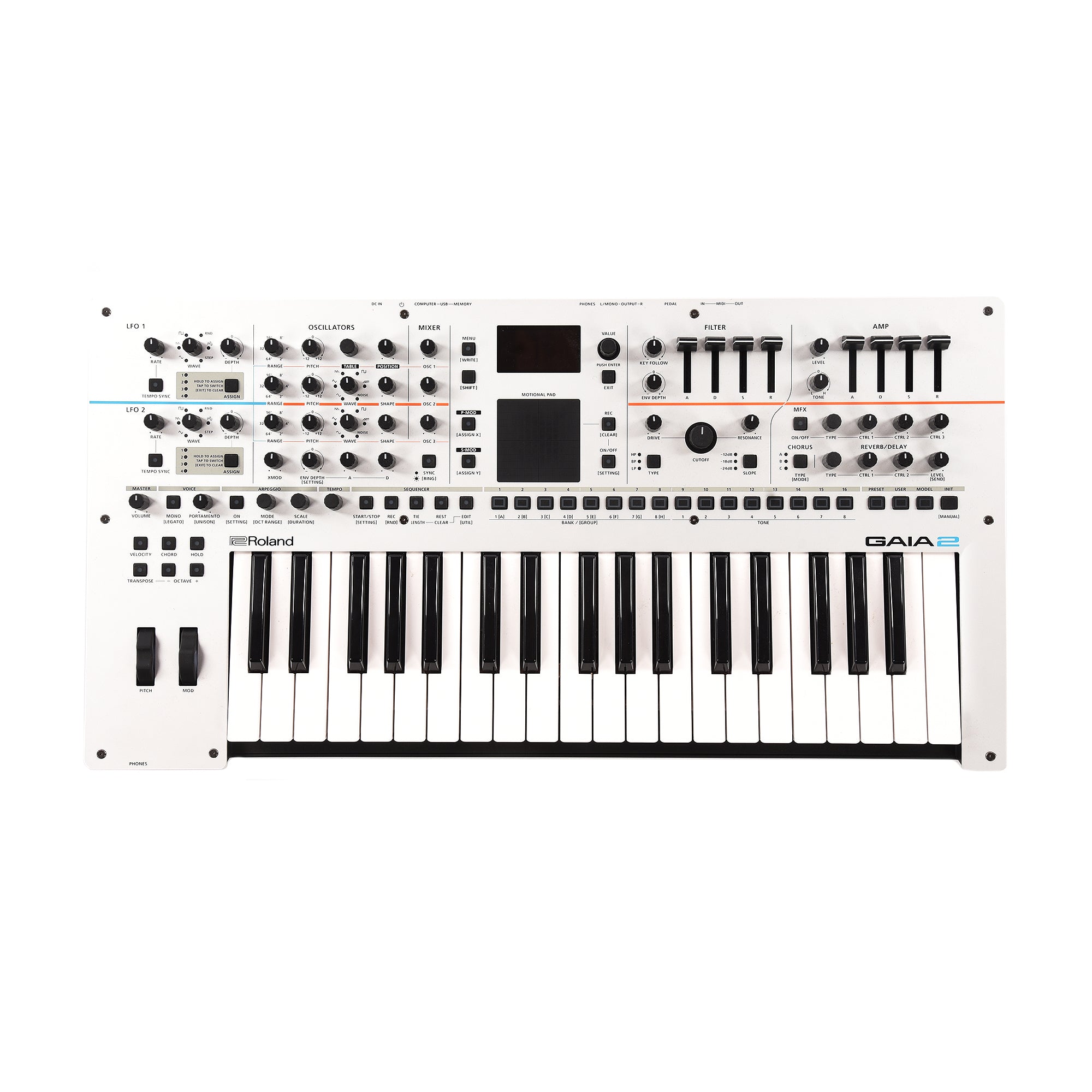 Roland GAIA-2 37-Key Polyphonic Virtual Analog Synthesizer Keyboards and Synths / Synths / Analog Synths