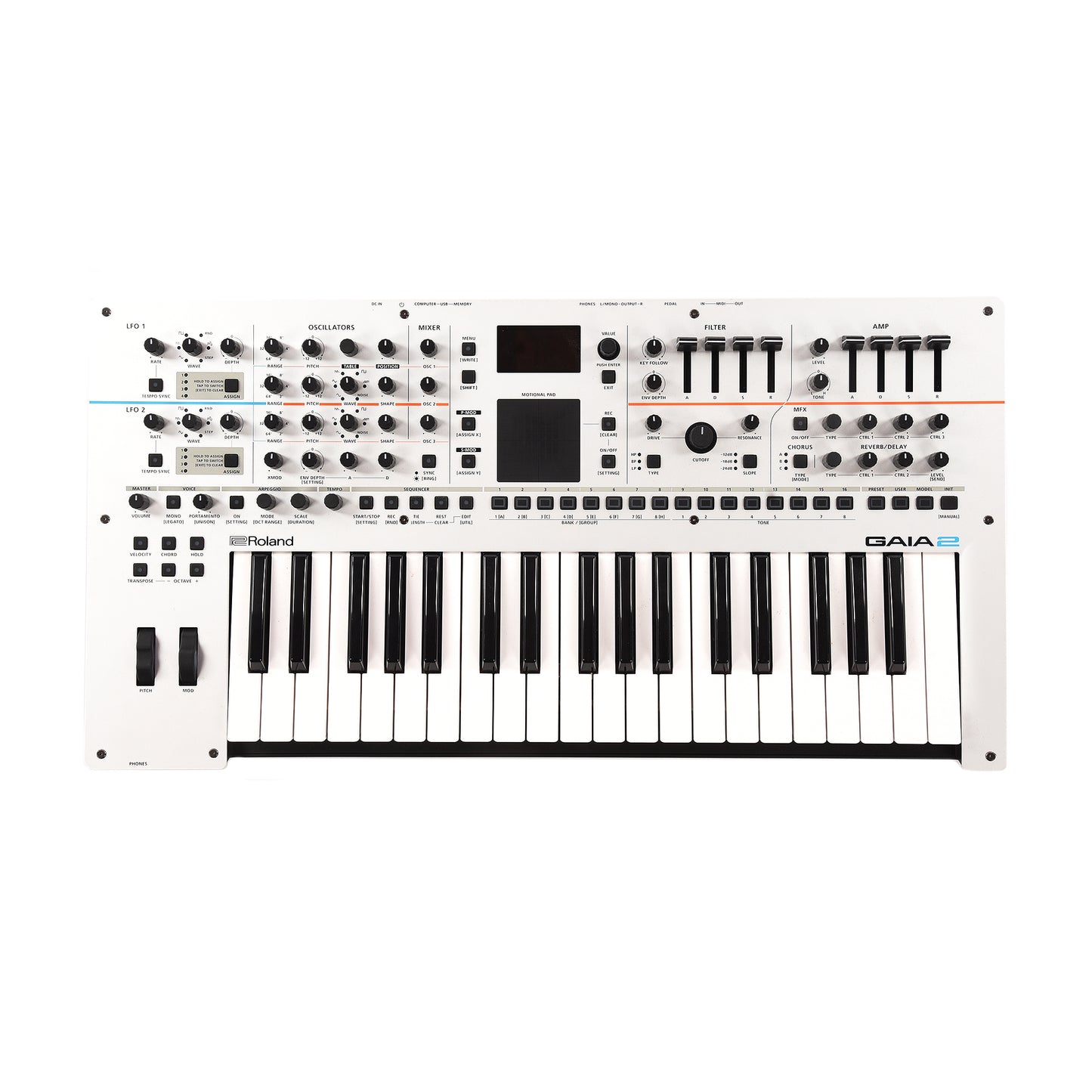 Roland GAIA-2 37-Key Polyphonic Virtual Analog Synthesizer Keyboards and Synths / Synths / Analog Synths