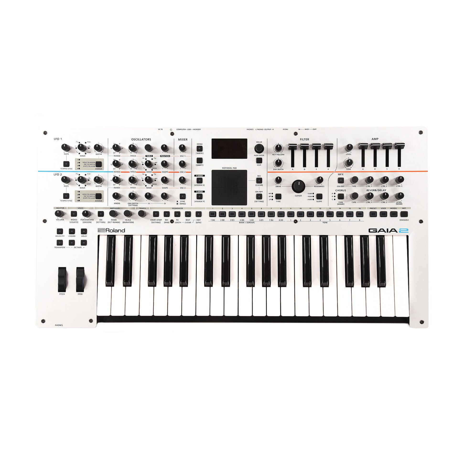 Roland GAIA-2 37-Key Polyphonic Virtual Analog Synthesizer Keyboards and Synths / Synths / Analog Synths