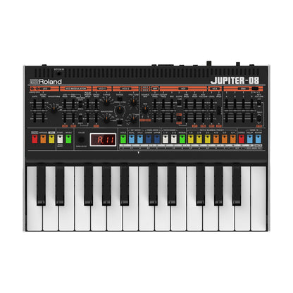 Roland Jupiter-08 8-Voice Polyphonic Synthesizer w/ K-25m Keyboard Synthesizers