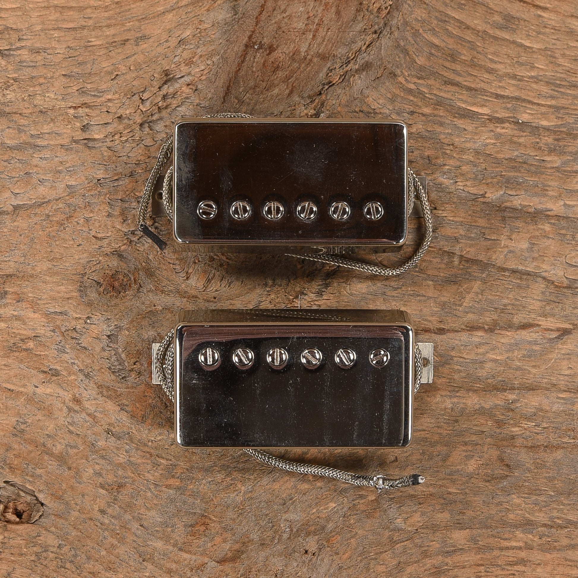 Ron Ellis Signature Humbucker Set 2-Wire Long-Leg Classic Nickel Parts / Guitar Pickups
