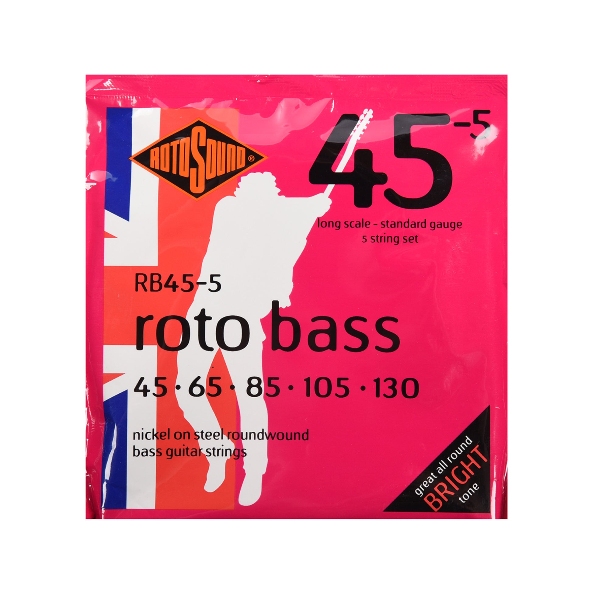 Rotosound RB45-5 Roto 5-String Bass Strings 45-130 Accessories / Strings / Bass Strings