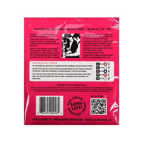 Rotosound RB45-5 Roto 5-String Bass Strings 45-130 – Chicago Music Exchange