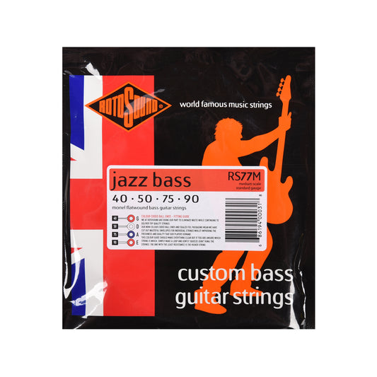 Rotosound RS77M Jazz Bass strings Medium Scale 40-90 Accessories / Strings / Bass Strings
