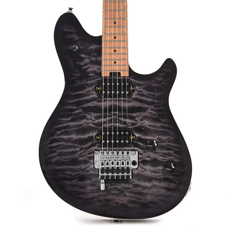 EVH Wolfgang Special Quilt Maple Charcoal Burst
