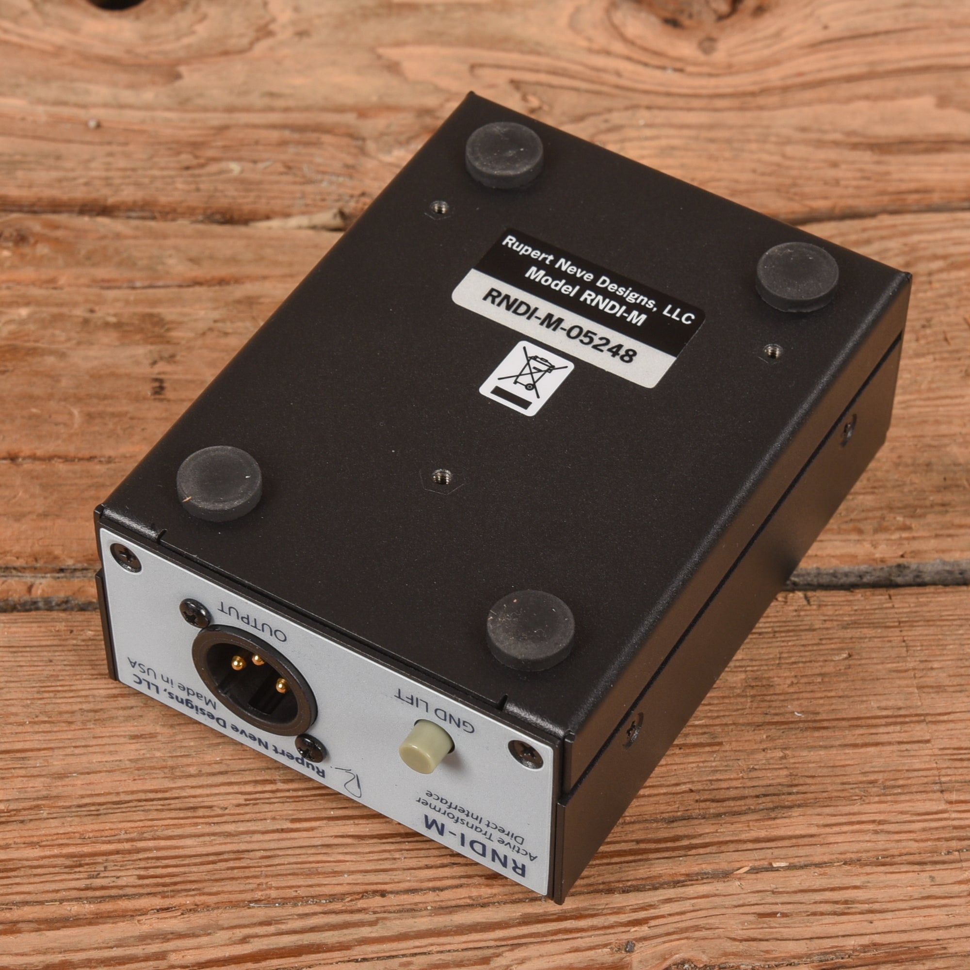 Rupert Neve Designs RNDI-M Active Transformer Direct Interface Effects and Pedals