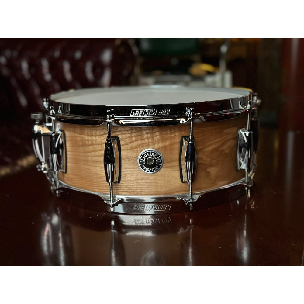 Gretsch Brooklyn 12/14/20/5.5x14 4pc. Drum Kit Exotic Figured Ash Satin Lacquer Limited Edition