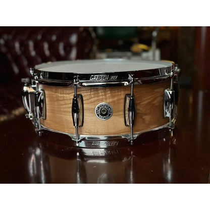 Gretsch Brooklyn 12/14/20/5.5x14 4pc. Drum Kit Exotic Figured Ash Satin Lacquer Limited Edition