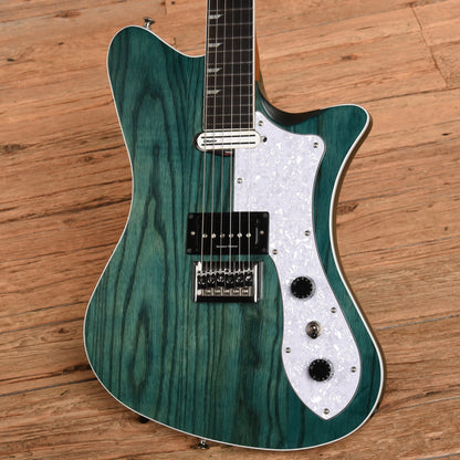 Ryoga Skater/LEC Transparent Green 2021 Electric Guitars / Solid Body