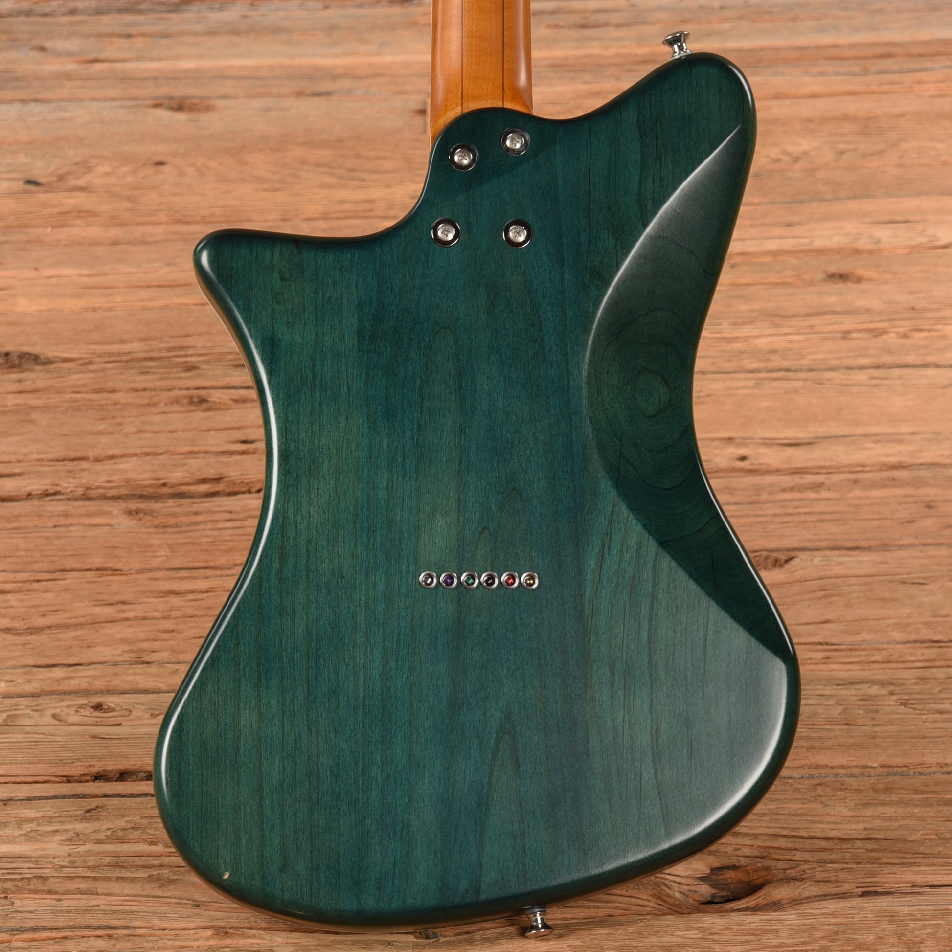 Ryoga Skater/LEC Transparent Green 2021 Electric Guitars / Solid Body